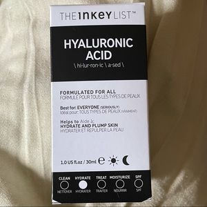 2/$20 BNIB The Inkey List Hyaluronic acid serum